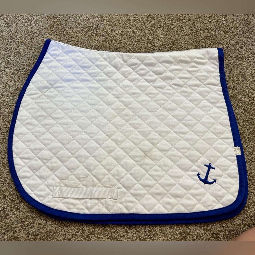 ON HOLD - Lettia anchor saddle pad